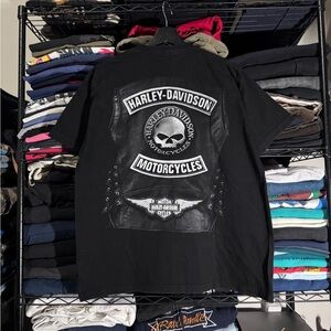 Harley-Davidson Black Graphic Tee